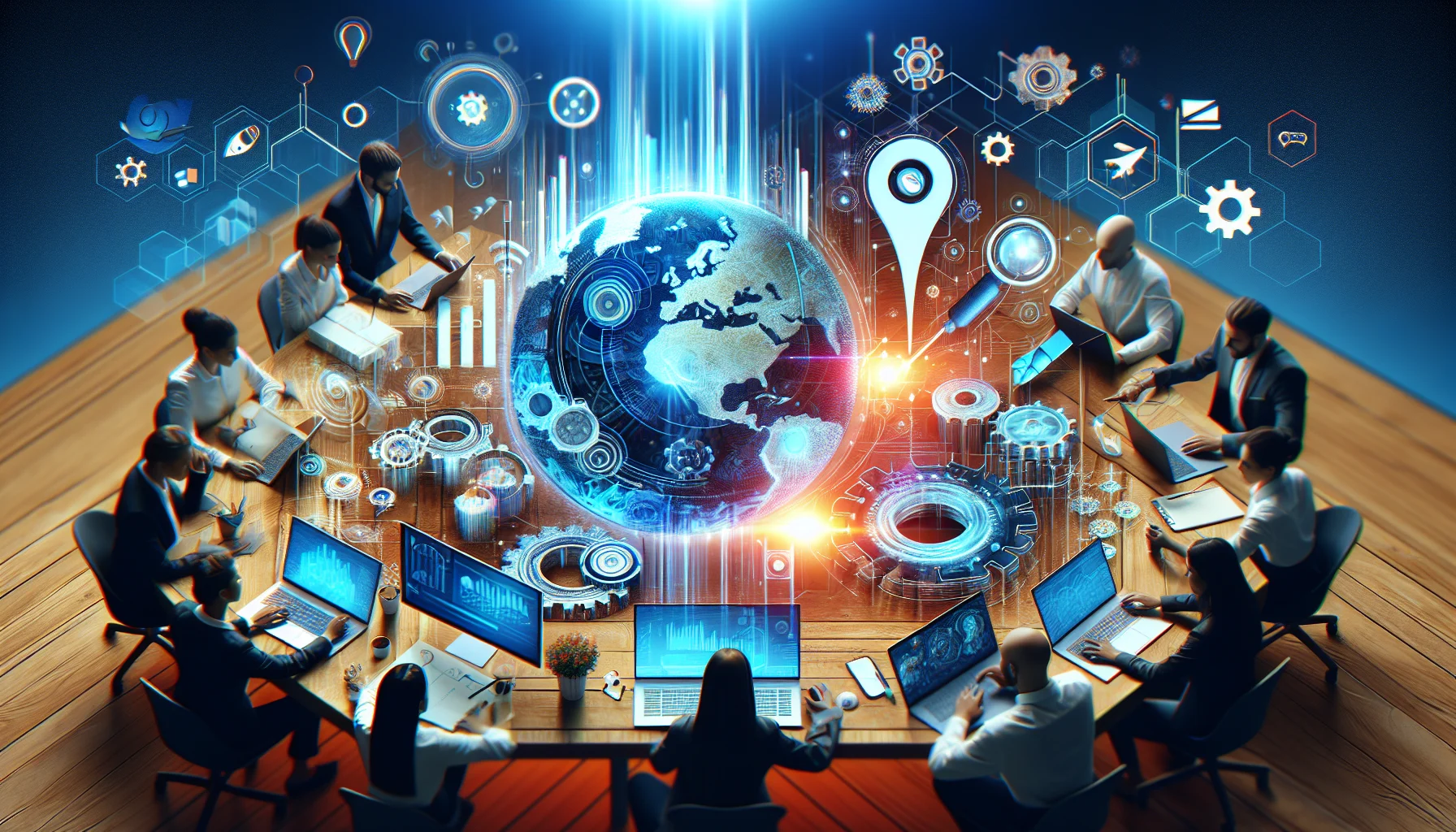 الاجتماع الافتراضي بتقنية الابتكار الرقمي حول العالم